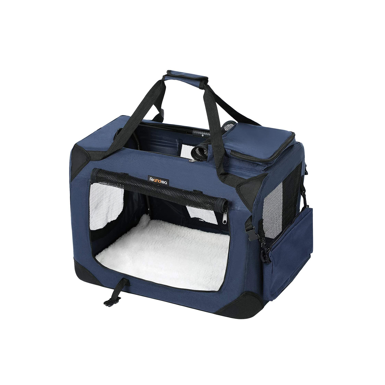 Kassi transpordikott 50 x 35 x 35 cm sinine