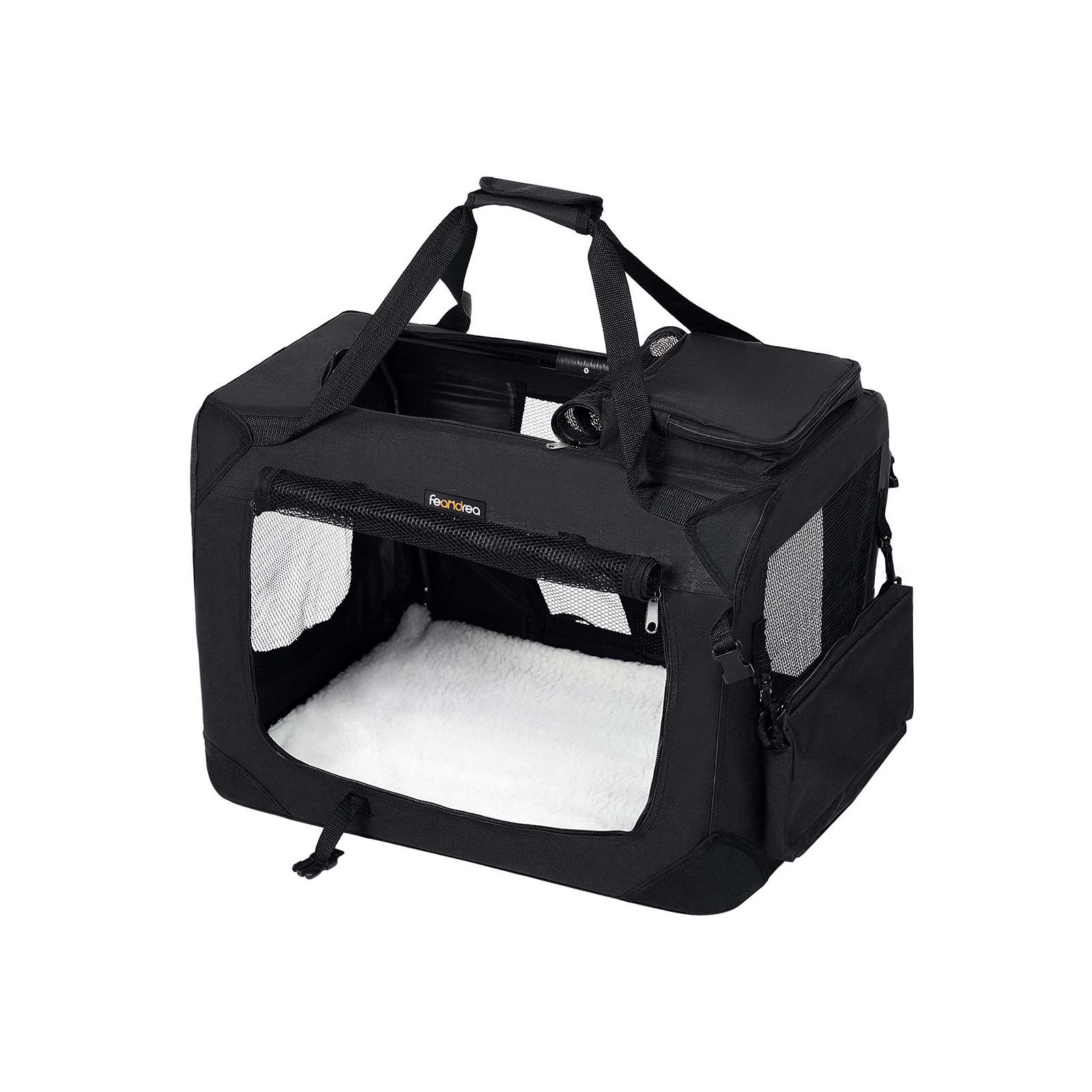 Kassi transpordikott 50 x 35 x 35 cm must