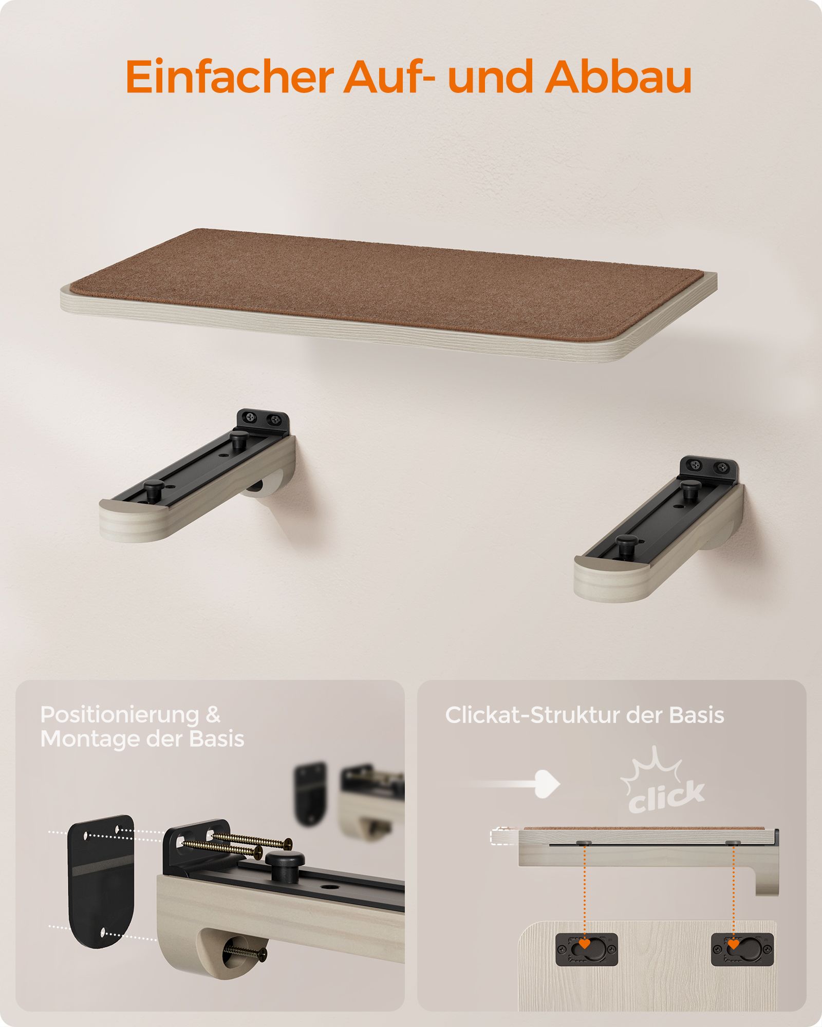 Kassi ronimispuu 47 x 28 x 8 cm pruun 3 Kassi ronimispuu 47 x 28 x 8 cm pruun - Image 3