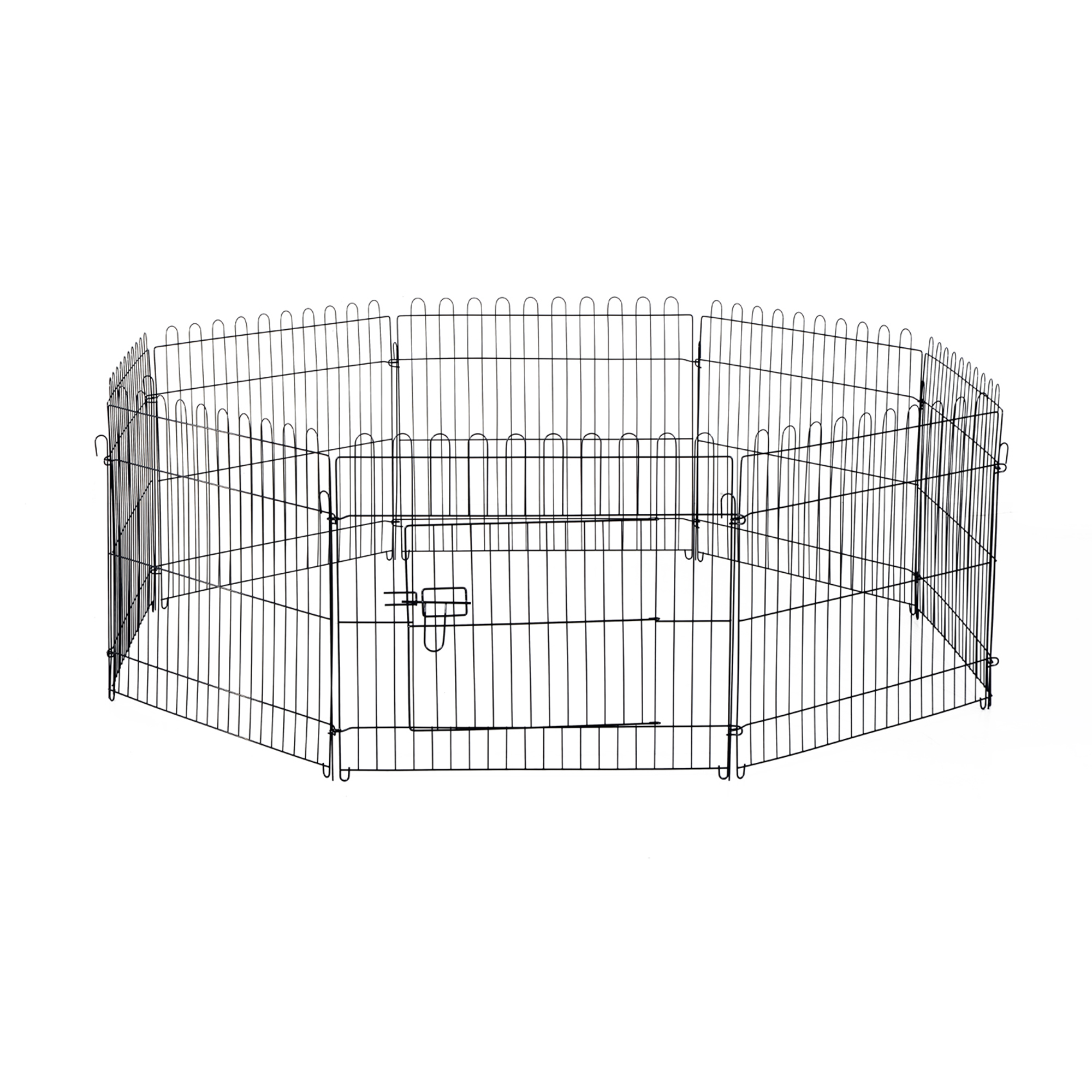 Koera aedik 71x61cm must