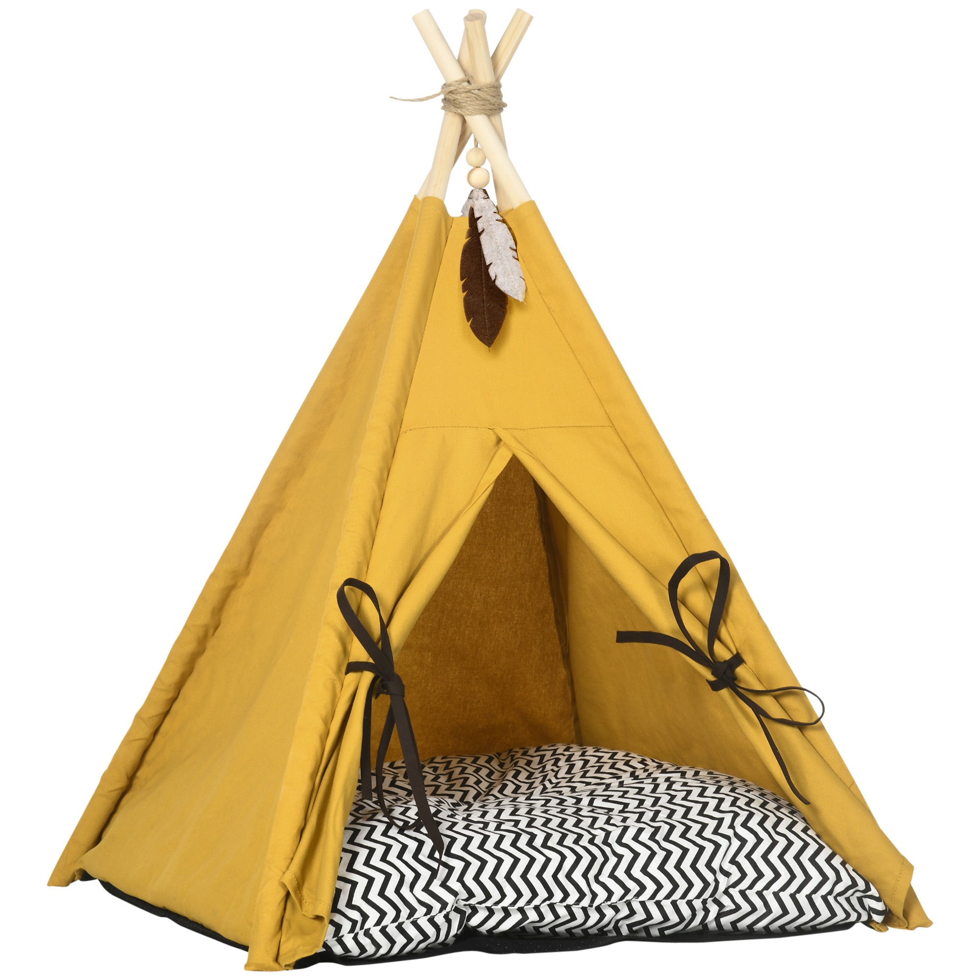 Kassimaja tipi telk kollane