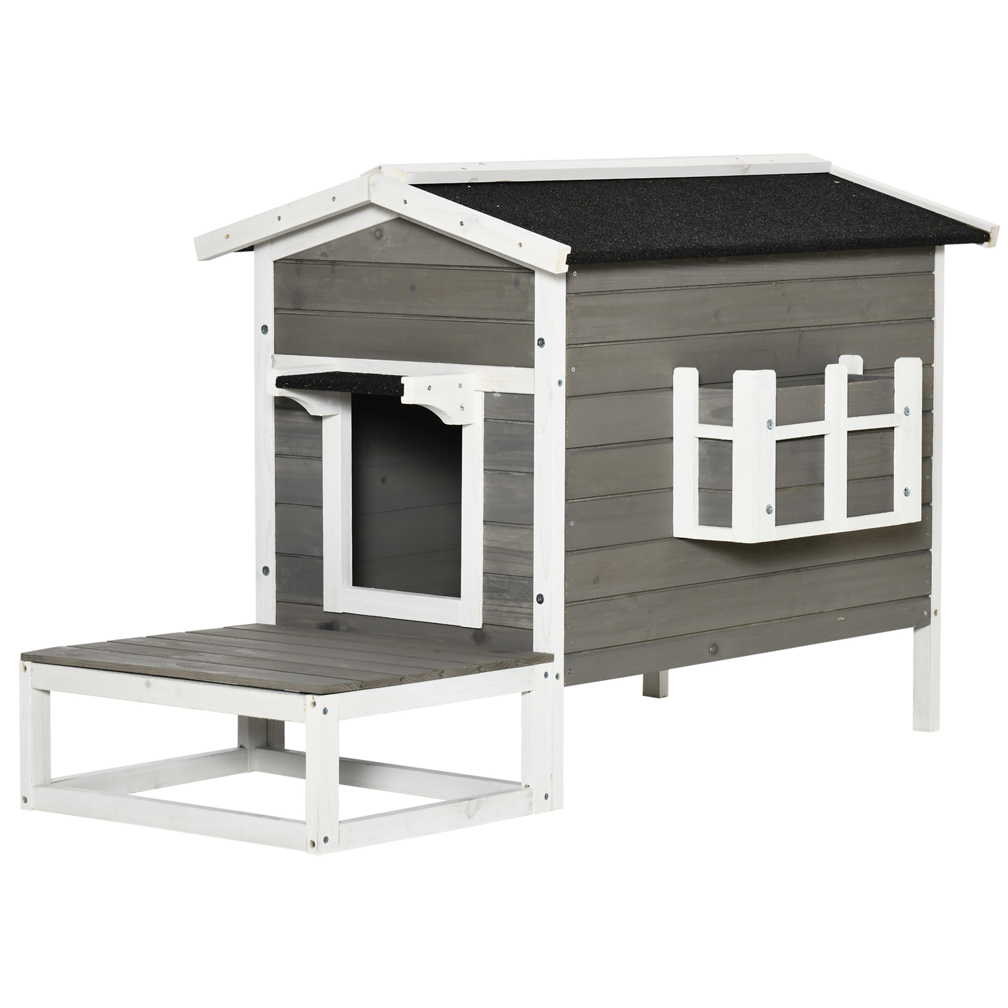 Kassimaja terrassiga 115 x 67 x 75 cm