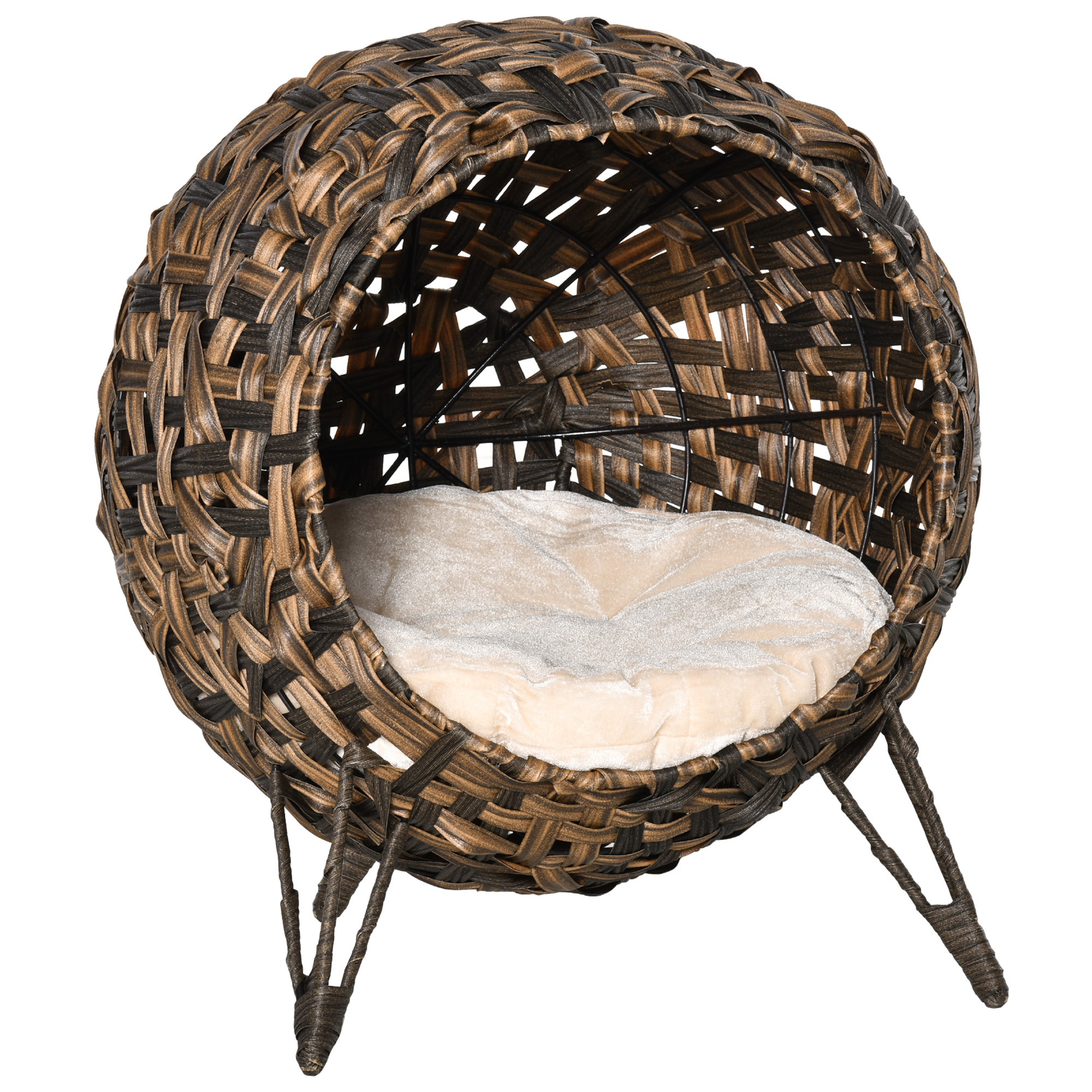 Kassipesa 52x58cm pruun