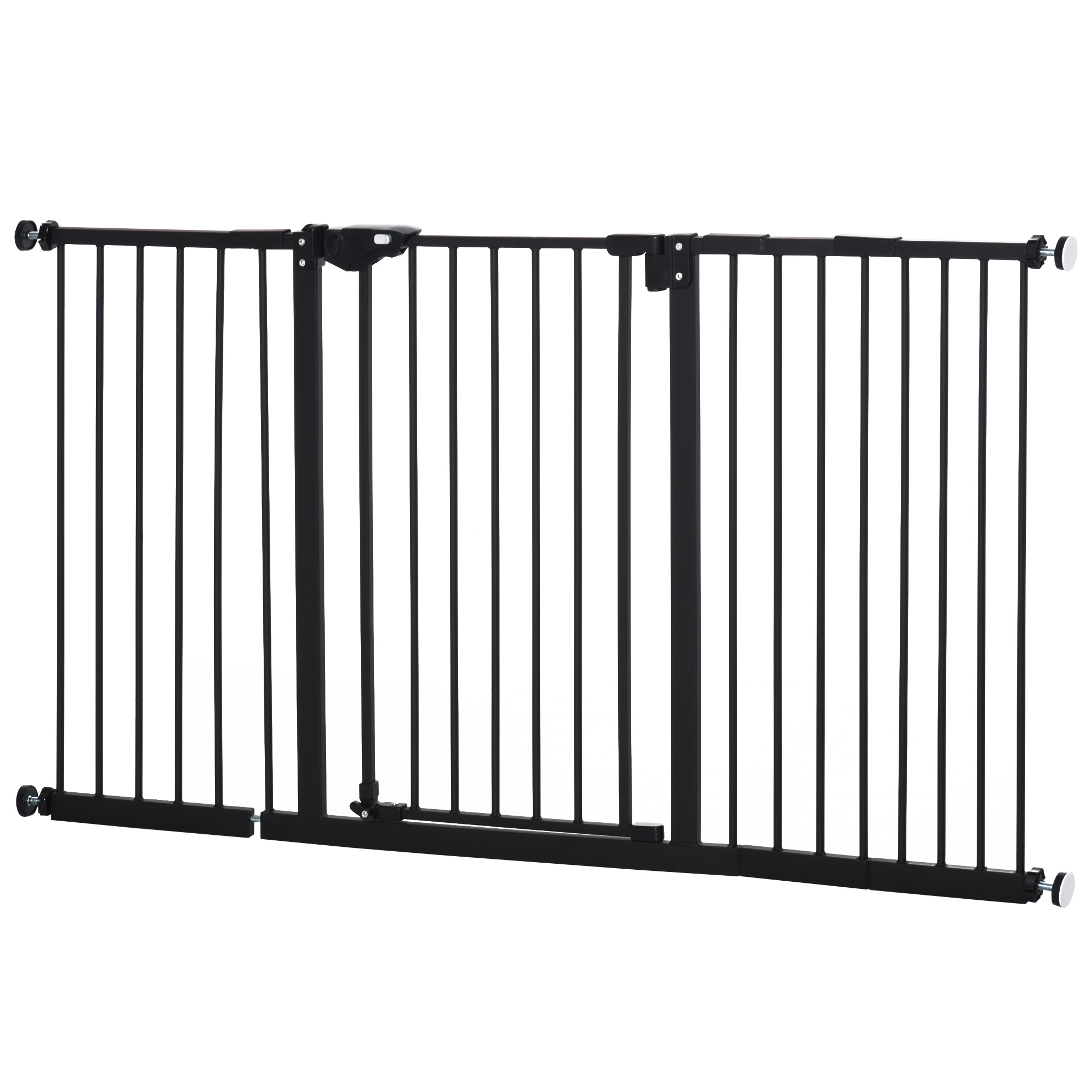 Must turvavärav koertele 136 cm x 76